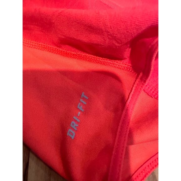 Nike Element Pullover Women’s XL Coral Red-Pink Dri-Fit Running 1/4 Zip Reflecti - Picture 5 of 12